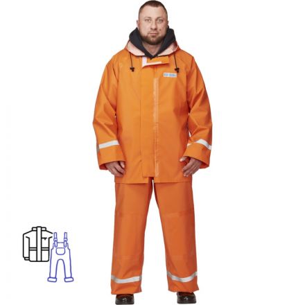 Костюм влагозащитный КПК Fisherman's WPL оранж 56-58/170-176 Костюм влагозащитный КПК Fisherman's WPL оранж 56-58/170-176