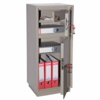 Шкаф бухгалтерский металлический КБС 042т (420х350х960 мм)