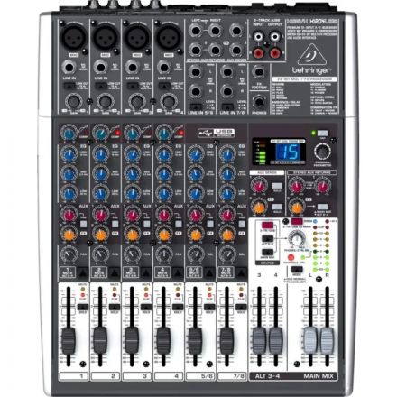 Микшерный пульт Behringer 1204USB, 4 моновхода, 2 стерео, 2 AUX-шины, USB Микшерный пульт Behringer 1204USB, 4 моновхода, 2 стерео, 2 AUX-шины, USB