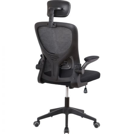 Кресло BN_SH_EChair-649 TC сетка/ткань черный Кресло BN_SH_EChair-649 TC сетка/ткань черный