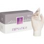 Мед.смотров. перчатки латекс, н/о, (M), 50 пар/уп