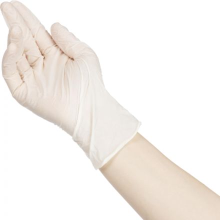 Мед.смотров. перчатки латекс, н/о, (M), 50 пар/уп