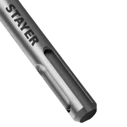 Бур по бетону STAYER 6x110 мм, хвостовик SDS PLUS, 2930-110-06_z02 Бур по бетону STAYER 6x110 мм, хвостовик SDS PLUS, 2930-110-06_z02