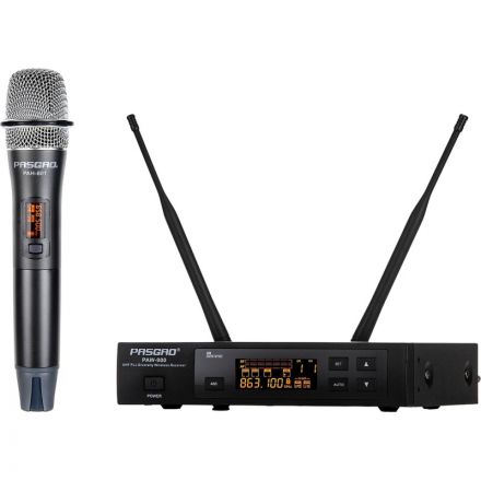 Радиосистема Pasgao PAW-900/PAH-801, 1 канальная, 1 ручной мкф, 