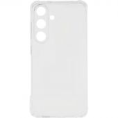 Чехол накладка PERO силикон для Samsung S25 прозрачный усиленный Чехол накладка PERO силикон для Samsung S25 прозрачный усиленный