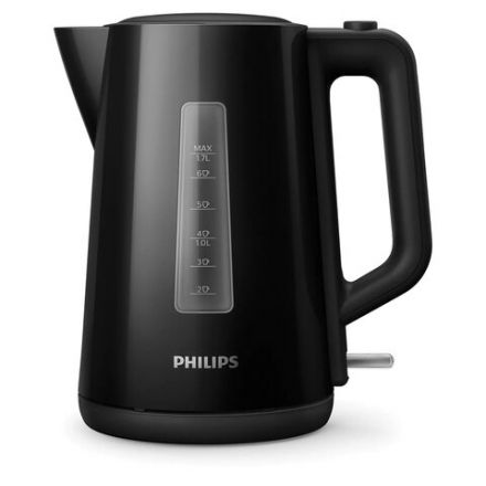 Чайник PHILIPS HD9318/20, 1,7 л, 2200 Вт, закрытый нагревательный элемент, пластик, черный Чайник PHILIPS HD9318/20, 1,7 л, 2200 Вт, закрытый нагревательный элемент, пластик, черный