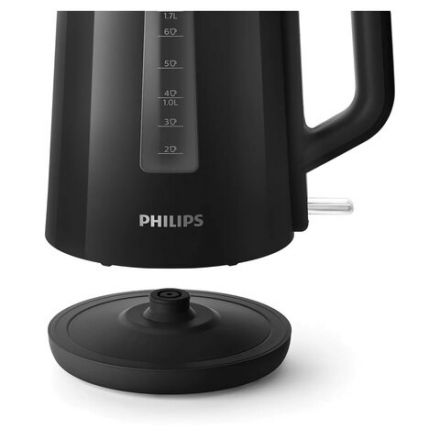 Чайник PHILIPS HD9318/20, 1,7 л, 2200 Вт, закрытый нагревательный элемент, пластик, черный Чайник PHILIPS HD9318/20, 1,7 л, 2200 Вт, закрытый нагревательный элемент, пластик, черный