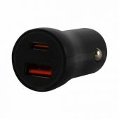 Зарядное устройство АВТОМОБИЛЬНОЕ USB+ Type-C QC3.0, выходной ток 3А, RED LINE, УТ000037588 Зарядное устройство АВТОМОБИЛЬНОЕ USB+ Type-C QC3.0, выходной ток 3А, RED LINE, УТ000037588
