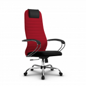 Кресло Метта SU-BK-10 красное/черное Ch