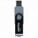 Флеш-диск 16 GB SMARTBUY Twist USB 2.0, черный, SB016GB2TWK