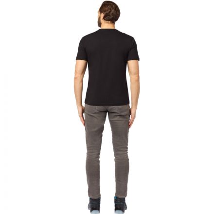 Футболка (160 г.) с кор.рукавом чрн.(XXXL)