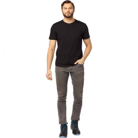 Футболка (160 г.) с кор.рукавом чрн.(XXXL)