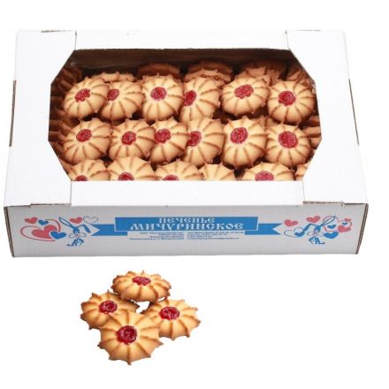 Печенье Мичуринское печенье Ромашка, 2кг/уп Печенье Мичуринское печенье Ромашка, 2кг/уп