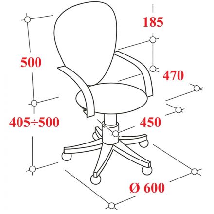 Кресло VT_EChair-304 (LT) TC Net ткань черн/сетка серый, пластик