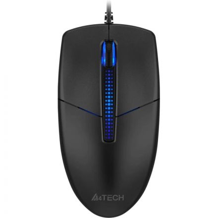 Мышь компьютерная A4Tech N-530S черный оптич. (1200dpi) USB(2but) (1920844)