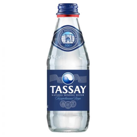 Вода TASSAY газированная стекло 0,25л