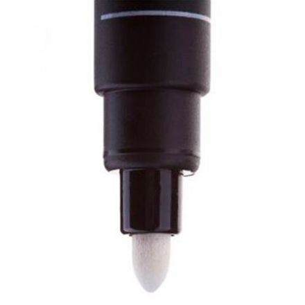 Маркер перманентный БЕЛЫЙ CENTROPEN, круглый наконечник, 2,5 мм, блистер, 8586, 5 8586 6000 Маркер перманентный БЕЛЫЙ CENTROPEN, круглый наконечник, 2,5 мм, блистер, 8586, 5 8586 6000