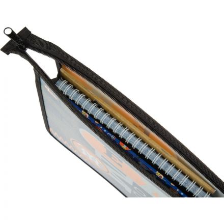 Папка для тетрадей  Team оранжевый,А5, молния, пластик, ПТ-735