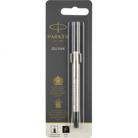 Стержень для роллера 112мм PARKER 1950277, 1950321 черный 0,5мм блистер Стержень для роллера 112мм PARKER 1950277, 1950321 черный 0,5мм блистер