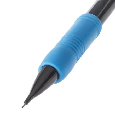 Карандаш механический 0,5 мм, STAFF "College" MP-422, ластик, резиновый грип, корпус черный, детали ассорти, 181422 Карандаш механический 0,5 мм, STAFF "College" MP-422, ластик, резиновый грип, корпус черный, детали ассорти, 181422