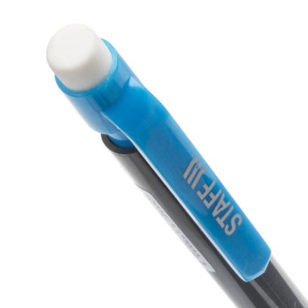 Карандаш механический 0,5 мм, STAFF "College" MP-422, ластик, резиновый грип, корпус черный, детали ассорти, 181422 Карандаш механический 0,5 мм, STAFF "College" MP-422, ластик, резиновый грип, корпус черный, детали ассорти, 181422