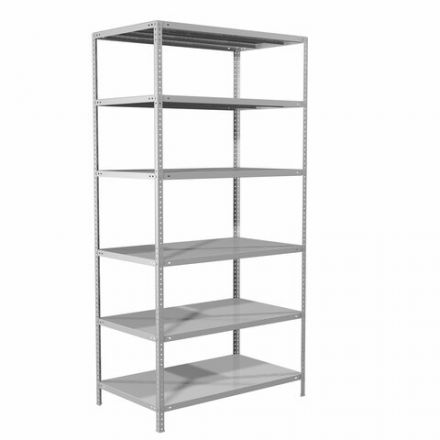 Стеллаж металлический BRABIX "MS 220/30-6", 2200х1000х300 мм, 6 полок, 291373 Стеллаж металлический BRABIX "MS 220/30-6", 2200х1000х300 мм, 6 полок, 291373