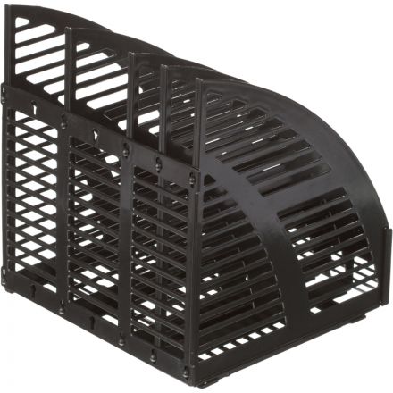 Вертикальный накопитель Attache пластиковый черный ширина 240 мм 4 отделения Вертикальный накопитель Attache пластиковый черный ширина 240 мм 4 отделения