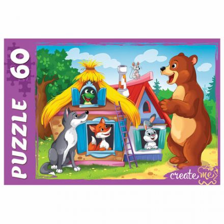 Пазл картонный "МАКСИ-ПАЗЛЫ", АССОРТИ, 180х125х40 мм, РК