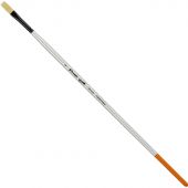 Кисть художественная Комус Арт синтетика жесткая, плоск., №6, длинная ручка Кисть художественная Комус Арт синтетика жесткая, плоск., №6, длинная ручка