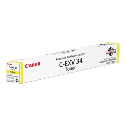 Тонер CANON (C-EXV34Y) iR C9060/C9065/C9070, желтый, оригинальный, ресурс 16000 страниц, 3785B002 Тонер CANON (C-EXV34Y) iR C9060/C9065/C9070, желтый, оригинальный, ресурс 16000 страниц, 3785B002