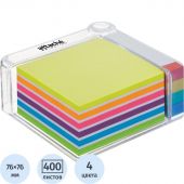 Набор Attache Selection в диспенсере (стикеры 76x76 мм 6 цветов, бумажные закладки 76x14 мм 4 цвета) Набор Attache Selection в диспенсере (стикеры 76x76 мм 6 цветов, бумажные закладки 76x14 мм 4 цвета)