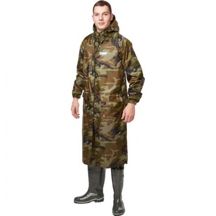 Плащ ПВХ Hunter WPL, зеленый, КМФ (размер 52-54, рост 170-176) Плащ ПВХ Hunter WPL, зеленый, КМФ (размер 52-54, рост 170-176)