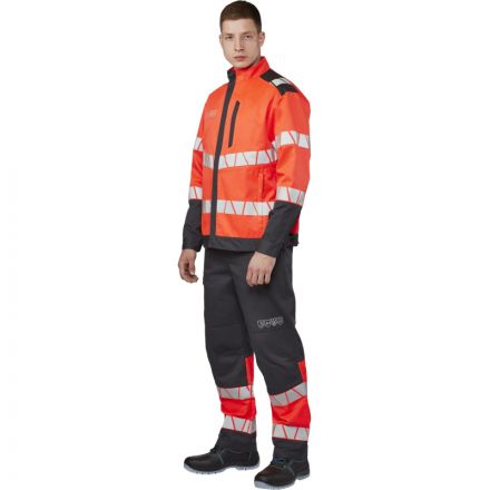 Куртка летняя мужская Равелин красн./графит (р.60-62) 182-188