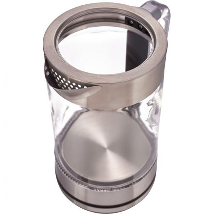 Чайник электрический Timberk T-EK27G04, стекло, 2200Вт, 2л, белый Чайник электрический Timberk T-EK27G04, стекло, 2200Вт, 2л, белый