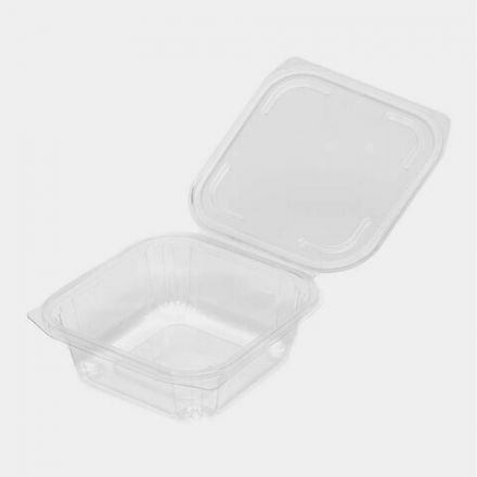 Одноразовый контейнер квадратный 750 мл С КРЫШКОЙ ЮП-РКСП, КОМПЛЕКТ 300 шт., прозрачный ПЭТ, ЮУПМ6014 Одноразовый контейнер квадратный 750 мл С КРЫШКОЙ ЮП-РКСП, КОМПЛЕКТ 300 шт., прозрачный ПЭТ, ЮУПМ6014