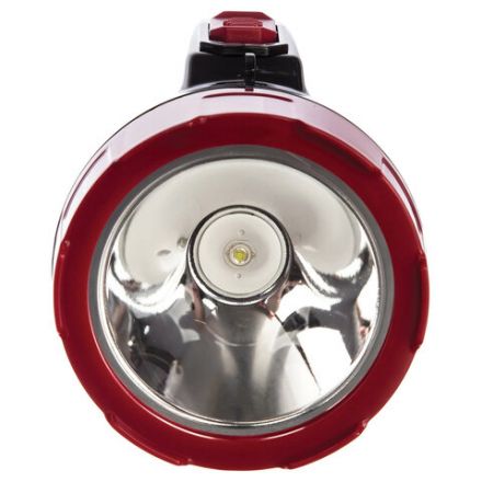 Фонарь аккумуляторный КОСМОС 5 Вт LED, выдвижная вилка, заряд от сети, KOCAc9105WLED
