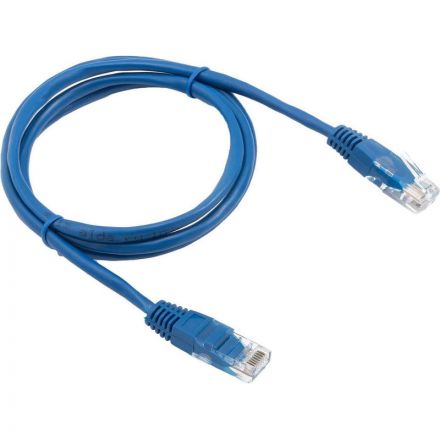 Патч-корд A1, A1-LCU5E-1M-BL, 1 м., U/UTP, 5e, CCA, синий Патч-корд A1, A1-LCU5E-1M-BL, 1 м., U/UTP, 5e, CCA, синий