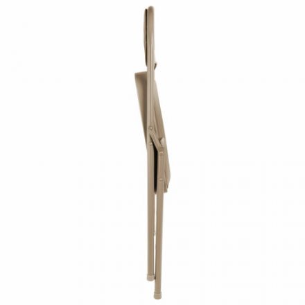 Стул складной BRABIX "Golf Plus CF-003 Комфорт", бежевый каркас, кожзам бежевый, 531567 Стул складной BRABIX "Golf Plus CF-003 Комфорт", бежевый каркас, кожзам бежевый, 531567