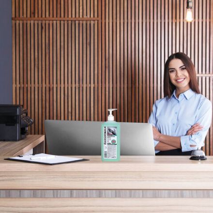 Антисептик для рук и поверхностей спиртосодержащий (70%) с дозатором 1 л MANUFACTOR, дезинфицирующий, жидкость, N30933 Антисептик для рук и поверхностей спиртосодержащий (70%) с дозатором 1 л MANUFACTOR, дезинфицирующий, жидкость, N30933