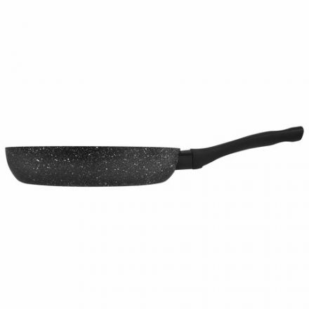 Сковорода 26 см, антипригарное покрытие, soft-touch ручка, SCOVO "Hi-Black", HB-004
