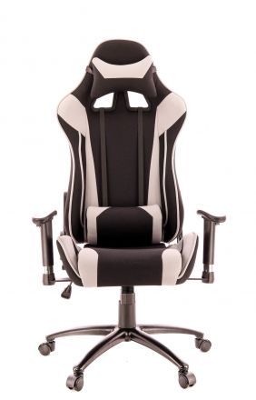 Кресло Everprof Lotus S4 Ткань Черный/Серая
