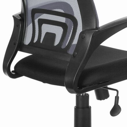 Кресло BRABIX "Fly MG-396", с подлокотниками, сетка, серое/черное, 532085 Кресло BRABIX "Fly MG-396", с подлокотниками, сетка, серое/черное, 532085