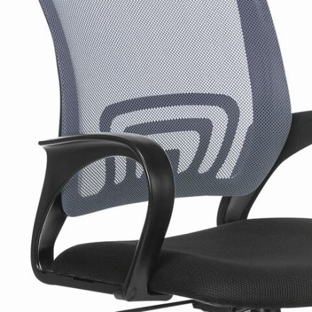 Кресло BRABIX "Fly MG-396", с подлокотниками, сетка, серое/черное, 532085 Кресло BRABIX "Fly MG-396", с подлокотниками, сетка, серое/черное, 532085