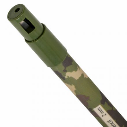 Карандаш механический цанговый 2 мм, BRAUBERG PRINT MILITARY, HB, встроенная точилка, корпус ассорти, 181962 Карандаш механический цанговый 2 мм, BRAUBERG PRINT MILITARY, HB, встроенная точилка, корпус ассорти, 181962