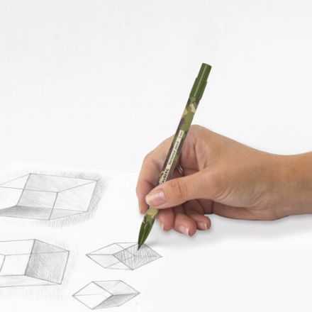 Карандаш механический цанговый 2 мм, BRAUBERG PRINT MILITARY, HB, встроенная точилка, корпус ассорти, 181962 Карандаш механический цанговый 2 мм, BRAUBERG PRINT MILITARY, HB, встроенная точилка, корпус ассорти, 181962