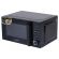 Микроволновая печь BRASSON (БРАССОН) MW2070D-8BL, 20 л, 700 Вт, таймер, 8 АВТО ПРОГРАММ, дисплей, защита от детей, черная, 454979