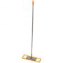 Швабра OfficeClean Professional, телеск. ручка 120см, пласт. флаунд. 40см, МОП микрофибра (карманы) Швабра OfficeClean Professional, телеск. ручка 120см, пласт. флаунд. 40см, МОП микрофибра (карманы)