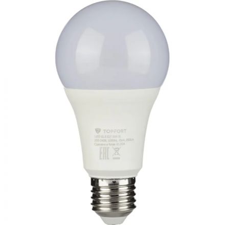 Лампа светодиодная Topfort E27 25W 3000K груша Лампа светодиодная Topfort E27 25W 3000K груша