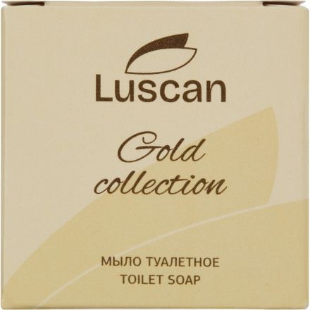 Мыло туалетное Luscan Gold Collection, картон, 20гр, 500 шт/наб Мыло туалетное Luscan Gold Collection, картон, 20гр, 500 шт/наб
