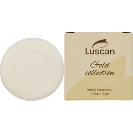 Мыло туалетное Luscan Gold Collection, картон, 20гр, 500 шт/наб Мыло туалетное Luscan Gold Collection, картон, 20гр, 500 шт/наб